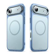 ARES FLIP Series iPhone Air Magsafe Camera Control Button Case - Blue