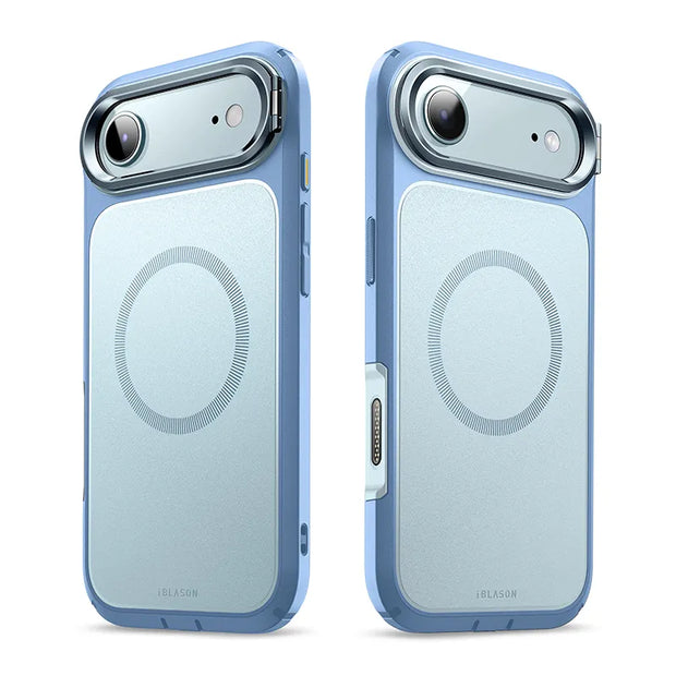 ARES FLIP Series iPhone Air Magsafe Camera Control Button Case - Blue