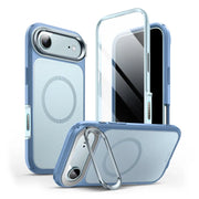 ARES FLIP Series iPhone Air Magsafe Camera Control Button Case - Blue