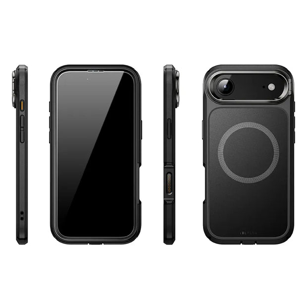 ARES FLIP Series iPhone Air Magsafe Camera Control Button Case - Black