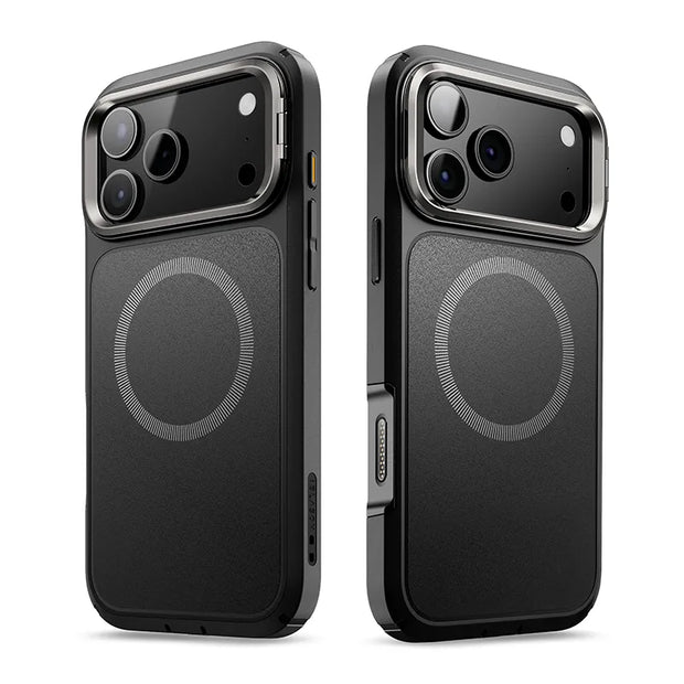 ARES FLIP Series iPhone 17 Pro Magsafe Camera Control Button Case - Black