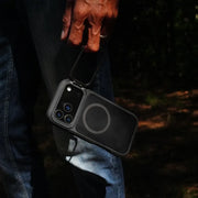 ARES FLIP Series iPhone 17 Pro Magsafe Camera Control Button Case - Black