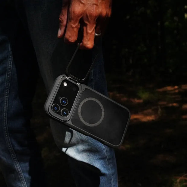 ARES FLIP Series iPhone 17 Pro Magsafe Camera Control Button Case - Black
