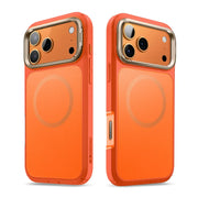 ARES FLIP Series iPhone 17 Pro Max Magsafe Camera Control Button Case - Orange