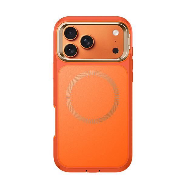 ARES FLIP Series iPhone 17 Pro Max Magsafe Camera Control Button Case - Orange