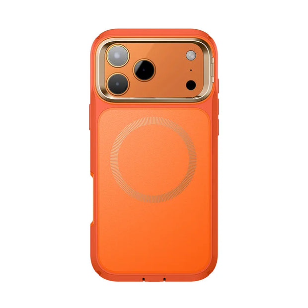 ARES FLIP Series iPhone 17 Pro Max Magsafe Camera Control Button Case - Orange