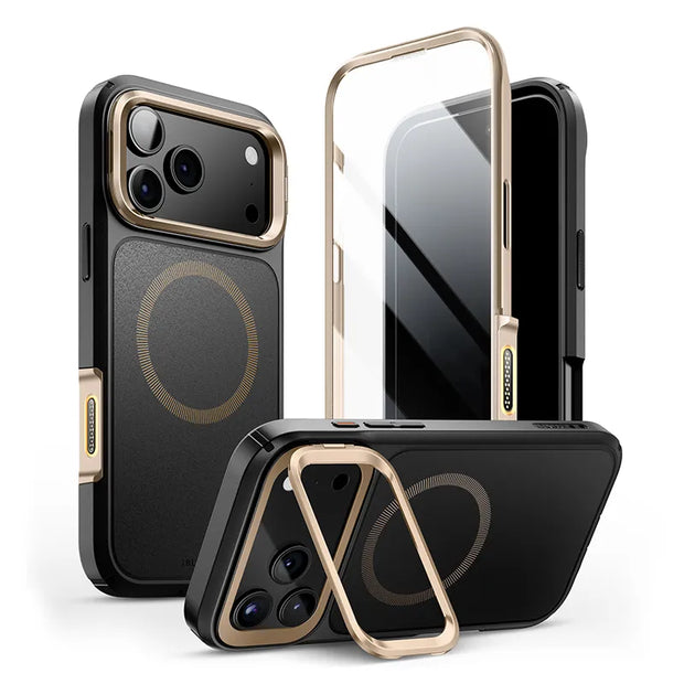 ARES FLIP Series iPhone 17 Pro Max Magsafe Camera Control Button Case - Desert