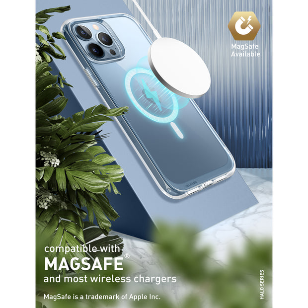 iPhone 13 Pro Max Halo Mag Case - Butterfly Blue