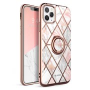 iPhone 11 Pro Max Cosmo Snap Case-Marble Pink