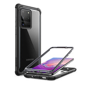 Galaxy S20 Ultra Ares Clear Rugged Case - Black