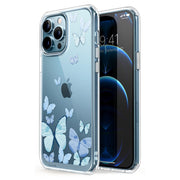 iPhone 13 Pro Max Halo Case - Butterfly Blue