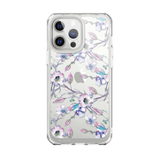 iPhone 13 Pro Max Halo Case - Flower Buds Purple