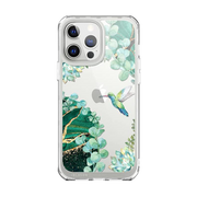 iPhone 13 Pro Max Halo Case - Green Hummingbird