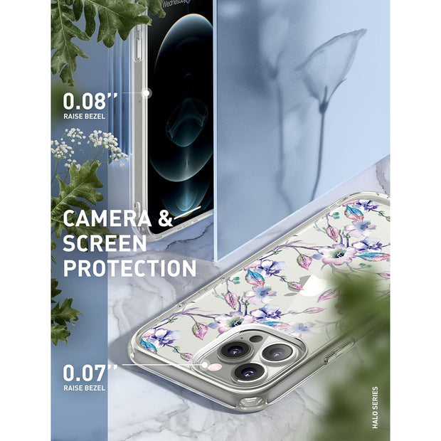 iPhone 13 Pro Max Halo Case - Bouquet Purple