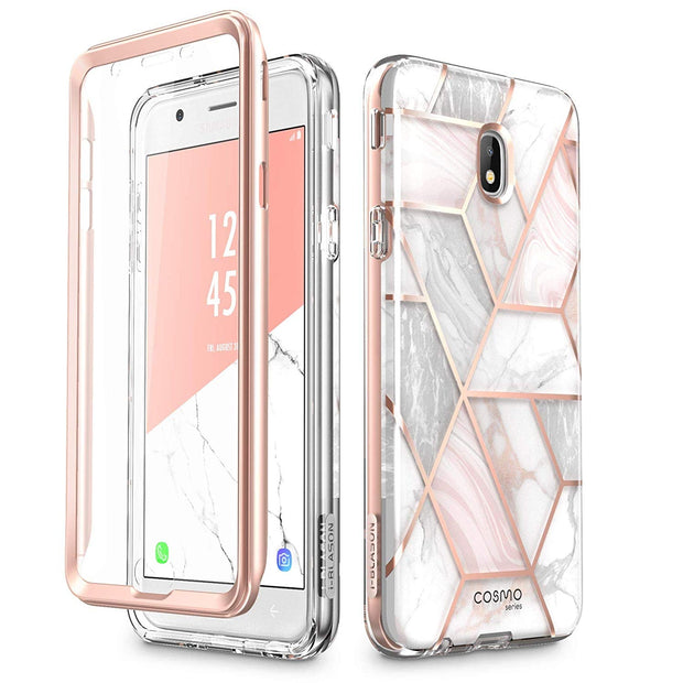 Galaxy J7 (2018) Cosmo Case - Marble Pink