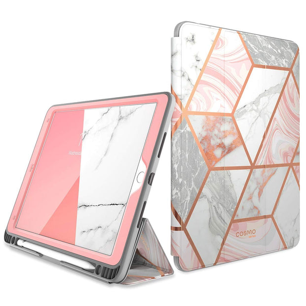 iPad Air 3 10.5 inch (2019) Cosmo Case-Marble Pink