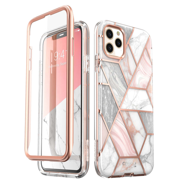 iPhone 11 Pro Cosmo Case-Marble Pink