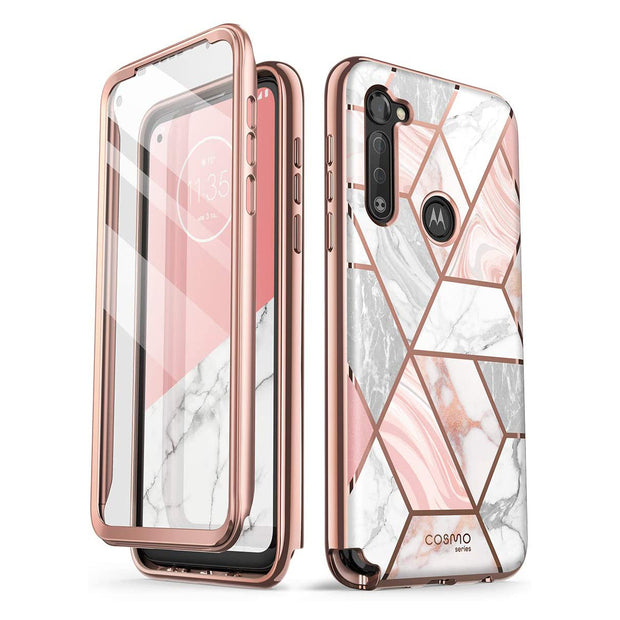 Moto G Stylus Cosmo Case(open box)-Marble Pink