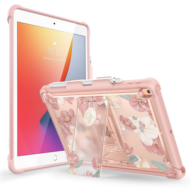 iPad 10.2 inch (2019 | 2020 | 2021) Halo Case - Windflower Peach