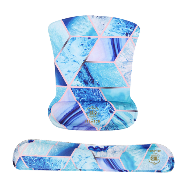 Cosmo Keyboard and Mouse Pad - Ocean Blue
