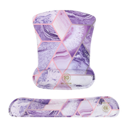 Cosmo Keyboard and Mouse Pad - Marble Purple