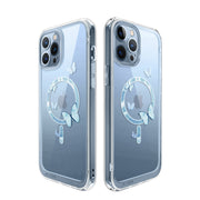 iPhone 13 Pro Halo Mag Case - Butterfly Blue