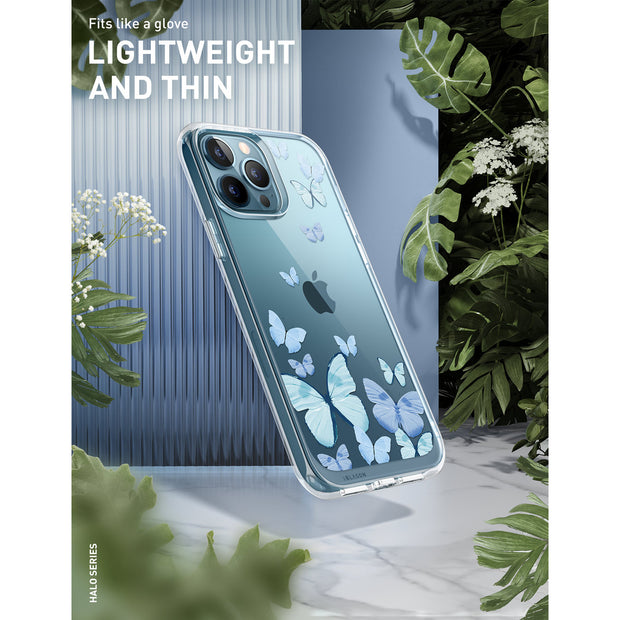 iPhone 13 Pro Max Halo Case - Butterfly Blue