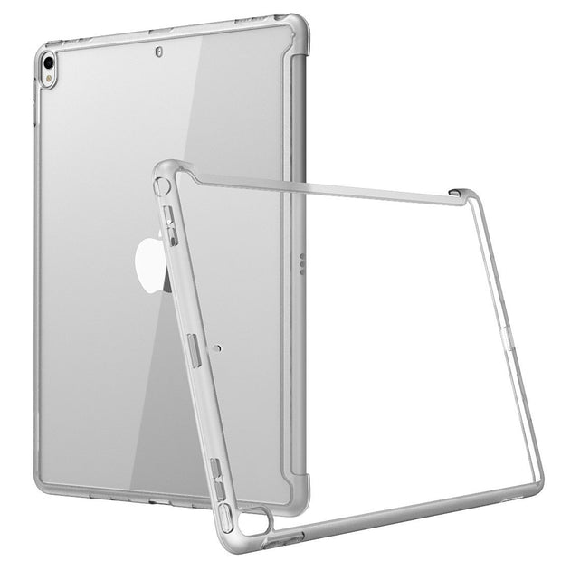 iPad Pro 10.5 (2017) Halo Smart Keyboard Compatible Clear Bumper Case-Clear