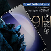 Tempered Glass Screen Protector for Galaxy S23 Plus 6.6 inch