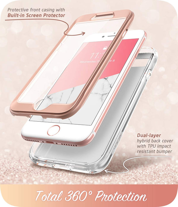 Genuine i-Blason Case For iPhone 7 Plus / iPhone 8 Plus, Marble