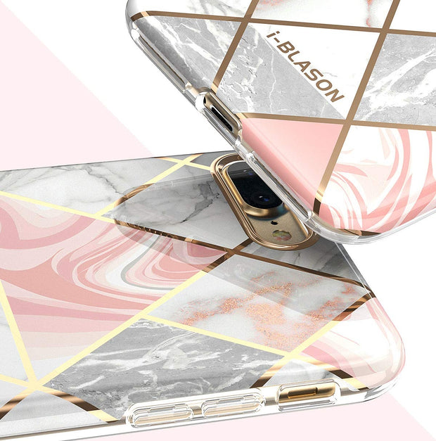 iPhone 8 Plus | 7 Plus Cosmo Lite Case-Marble Pink