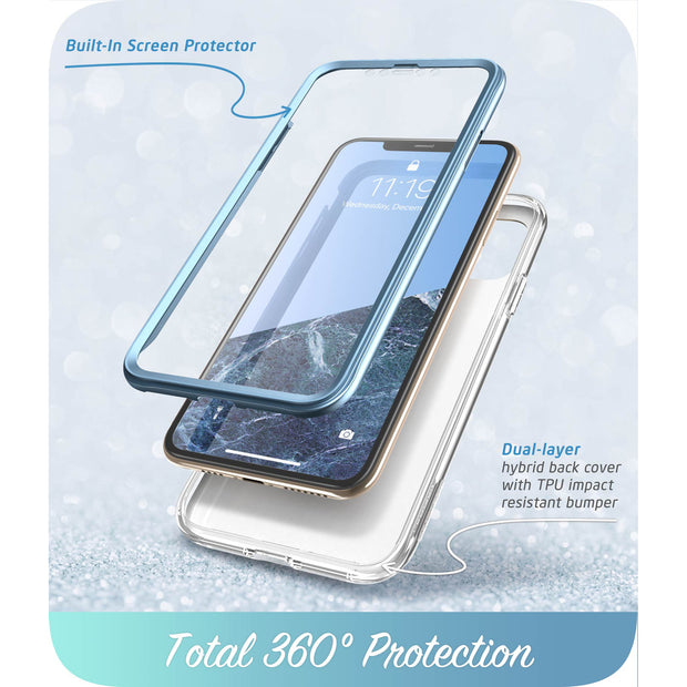 iPhone 11 Pro Cosmo Case(open box)-Marble Blue