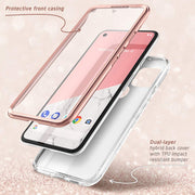 Google Pixel 5 Cosmo Case - Marble Pink