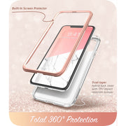 iPhone 11 Cosmo Case-Marble Pink