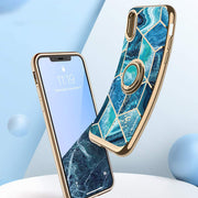 iPhone XS | X Cosmo Snap Case-Ocean Blue