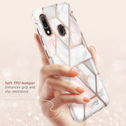 Galaxy A20 | A30 Cosmo Case - Marble Pink