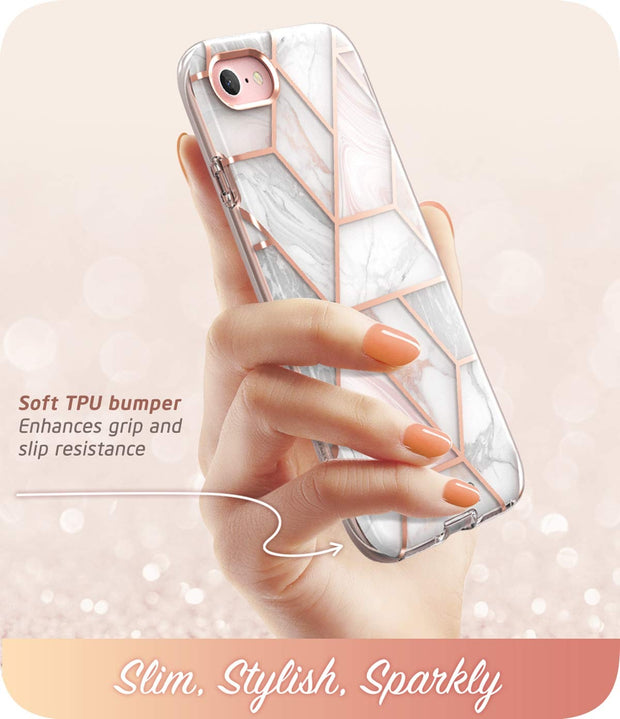 iPhone 8 | 7 Cosmo Case-Marble Pink