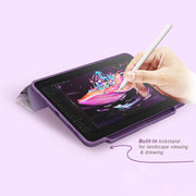 iPad Pro 12.9 inch (2020) Cosmo Case - Marble Purple
