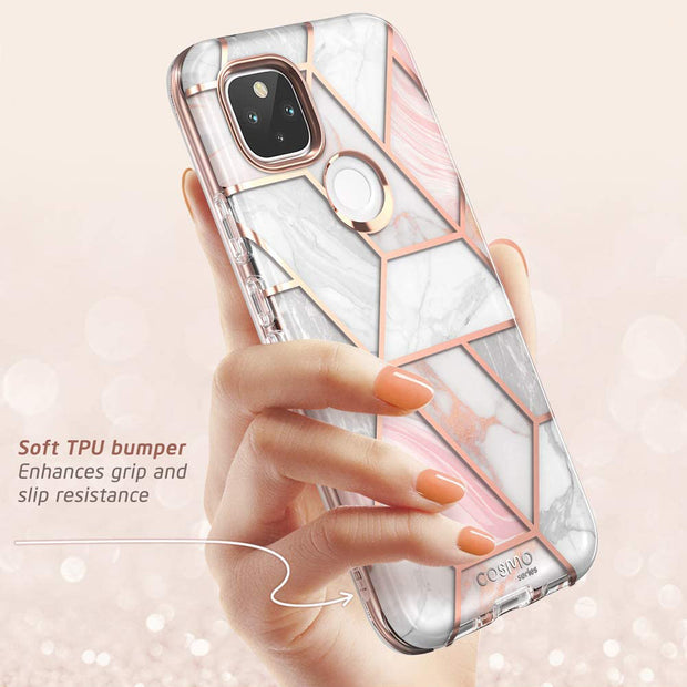 Google Pixel 5a 5G Cosmo Case - Marble Pink