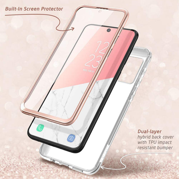 Galaxy A71 5G Cosmo Case(open box) - Marble Pink