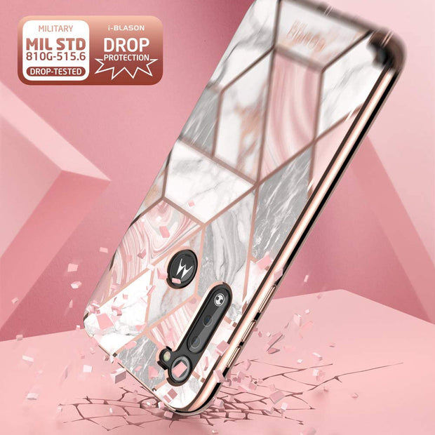 Moto G Stylus Cosmo Case(open box)-Marble Pink