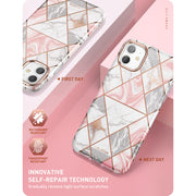 iPhone 11 Cosmo Lite Case-Marble Pink