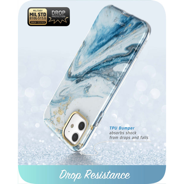 iPhone 11 Cosmo Case(open box)-Marble Blue