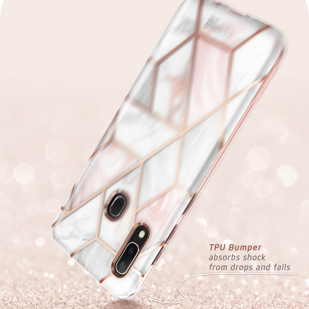 Galaxy A20 | A30 Cosmo Case(open box) - Marble Pink