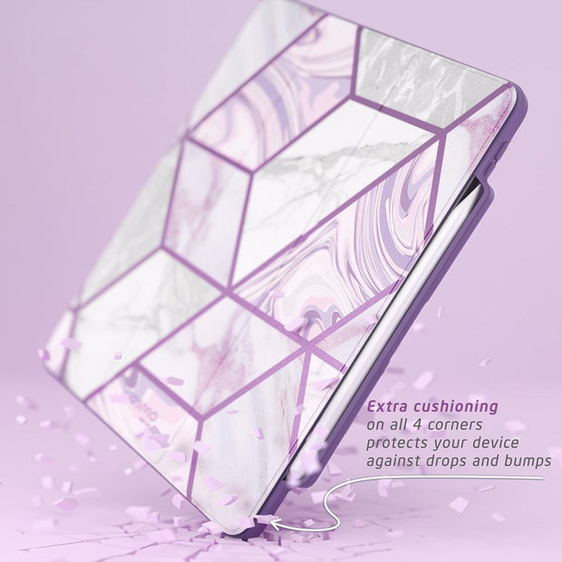 iPad Pro 11 inch (2021) Cosmo Case - Marble Purple