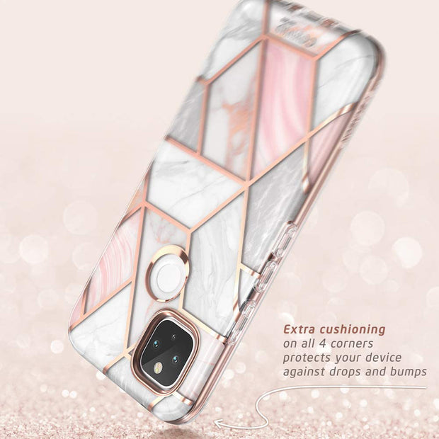 Google Pixel 5a 5G Cosmo Case - Marble Pink