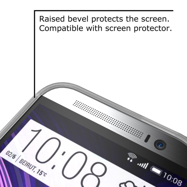 HTC One (M8) SoftGel Case-Black