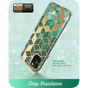 iPhone 11 Pro Cosmo Case-Marble Green