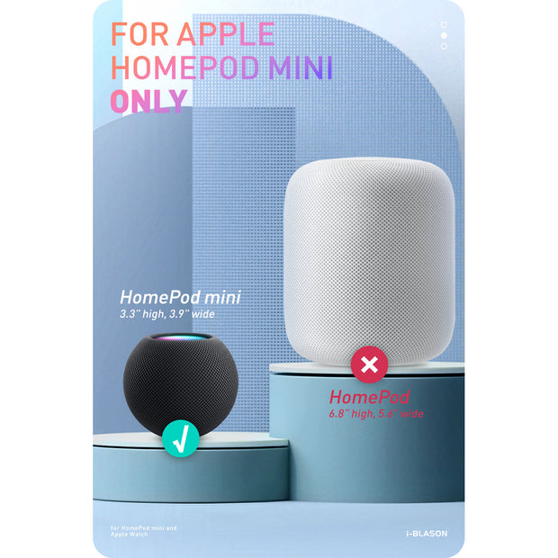 Apple HomePod Mini 2-pack Bundle with Covers, Stands and Voucher - 20770403