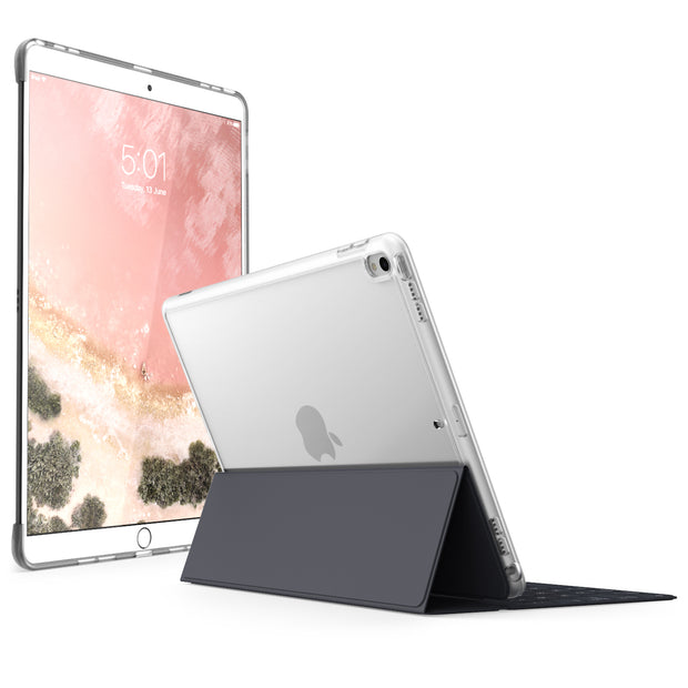 iPad Pro 10.5 (2017) Halo Smart Keyboard Compatible Clear Bumper Case-Clear